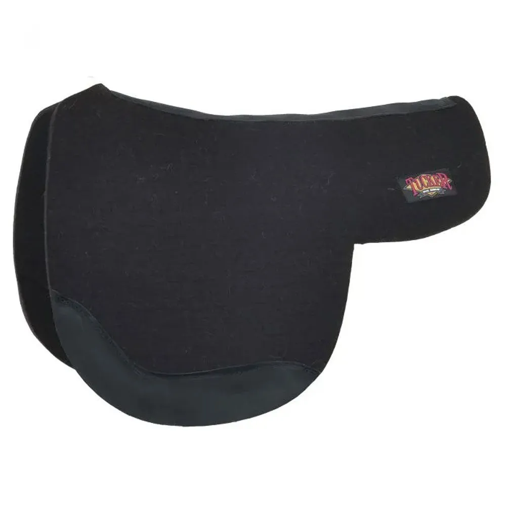 054-GQ5-B2W Tucker Apex Equitation Wool Trail Saddle Pad- Black