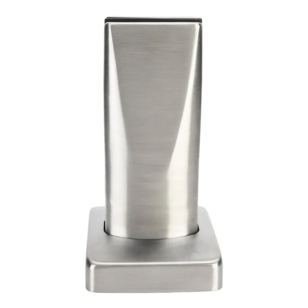 2205 Duplex Stainless Steel Spigot Base Fix To Suit 12.0mm - 17.5mm Glass