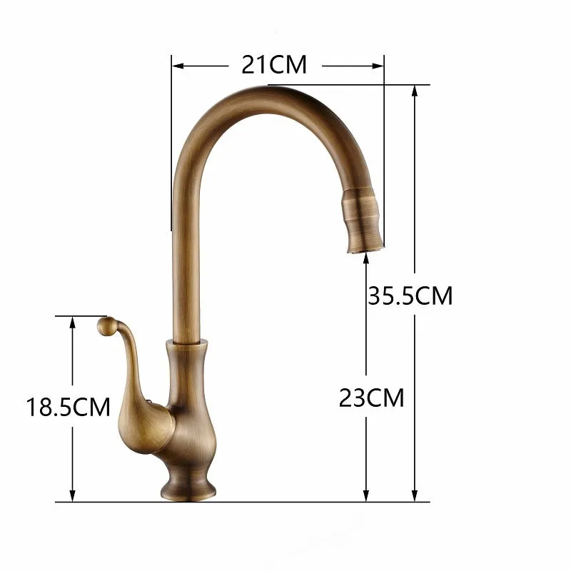 360 Design Mixer Bronze Basin Sink Taps Bathroom Faucet Water Tap