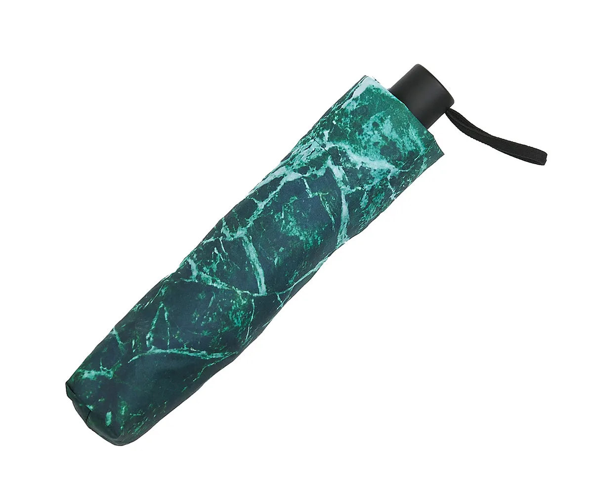 8FIVE2 "Marble" Folded Umbrella Green