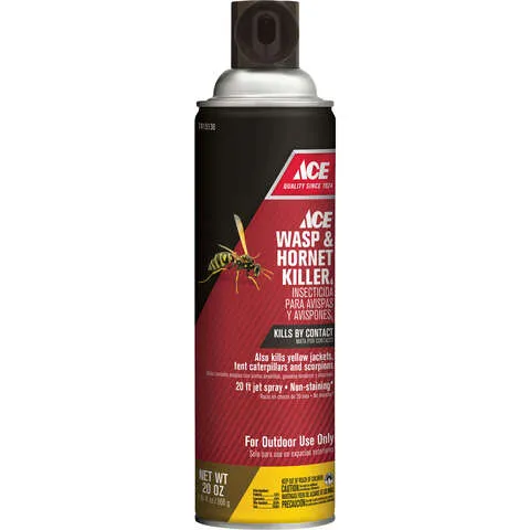 Ace Wasp and Hornet Killer Liquid 20 oz, Pack of 12