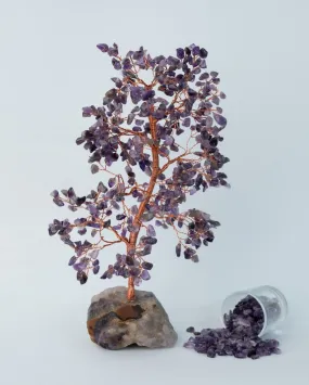 Amethyst Tree On Cluster