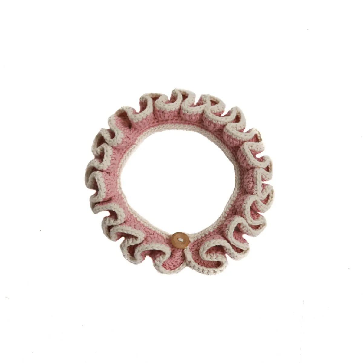 Angelica Collar in Dusty Pink by Kalinka