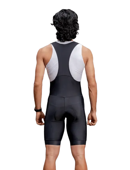 Apace Explore Mens Cycling Bib Shorts (Ebony Black)