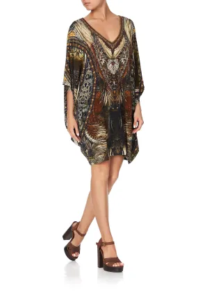 BAT SLEEVE DRESS KAKADU CALLING