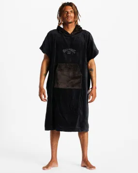 BBG Hooded Changing Towel - Black