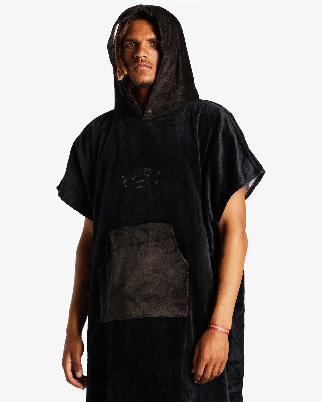 BBG Hooded Changing Towel - Black