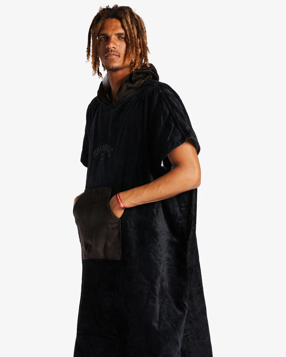 BBG Hooded Changing Towel - Black