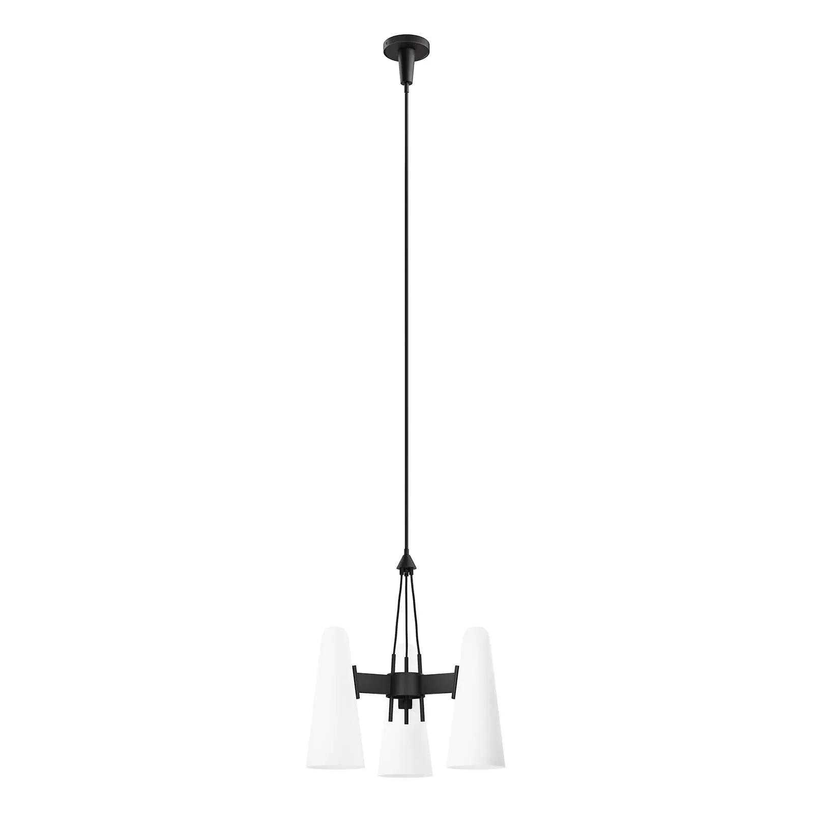 Beacon 3-Light Pendant Light by Modway