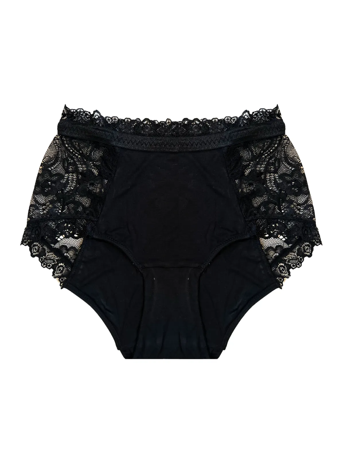 BeChill™ Pad-Friendly High-Waisted Brief - Black