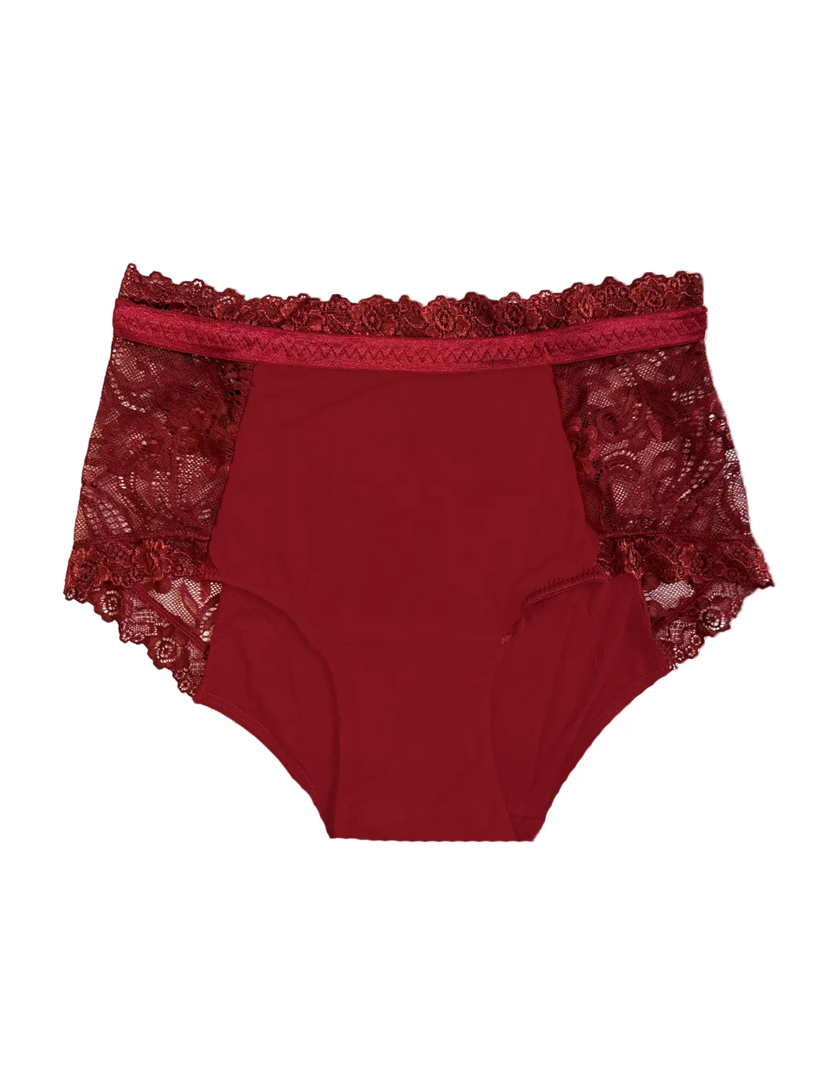 BeChill™ Pad-Friendly High-Waisted Brief - Red