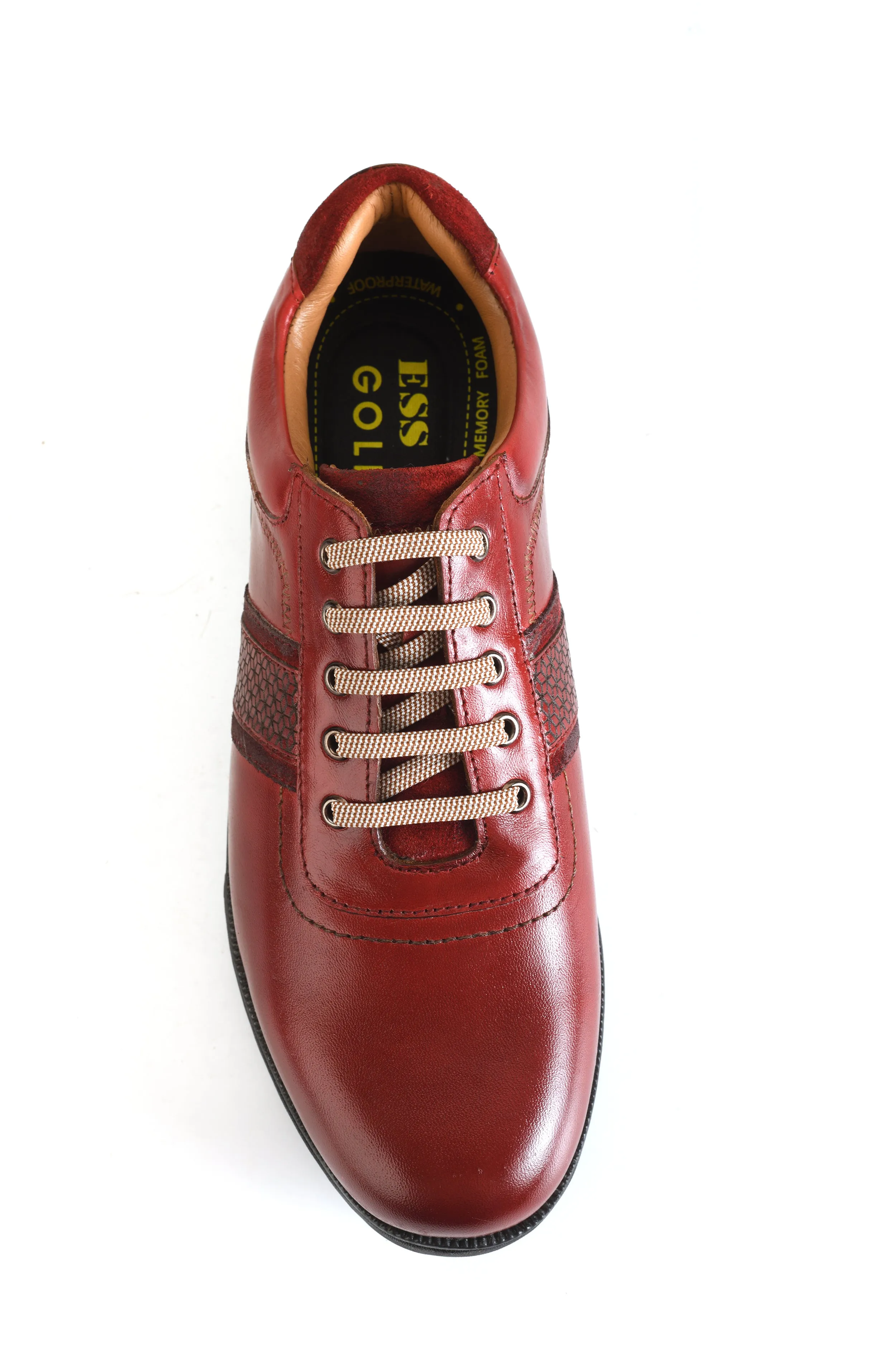 Berlin Antique Red Golf Shoes