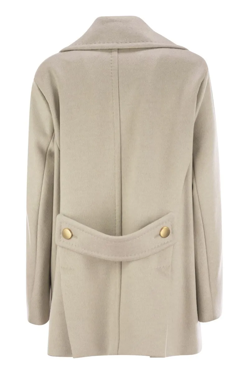 BERTA - DOUBLE CASHMERE CABAN COAT