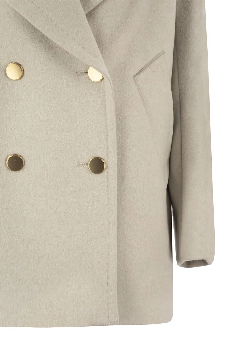 BERTA - DOUBLE CASHMERE CABAN COAT