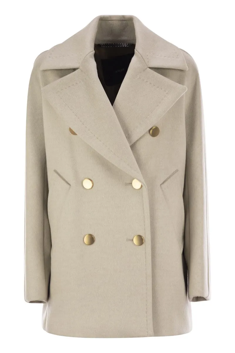 BERTA - DOUBLE CASHMERE CABAN COAT