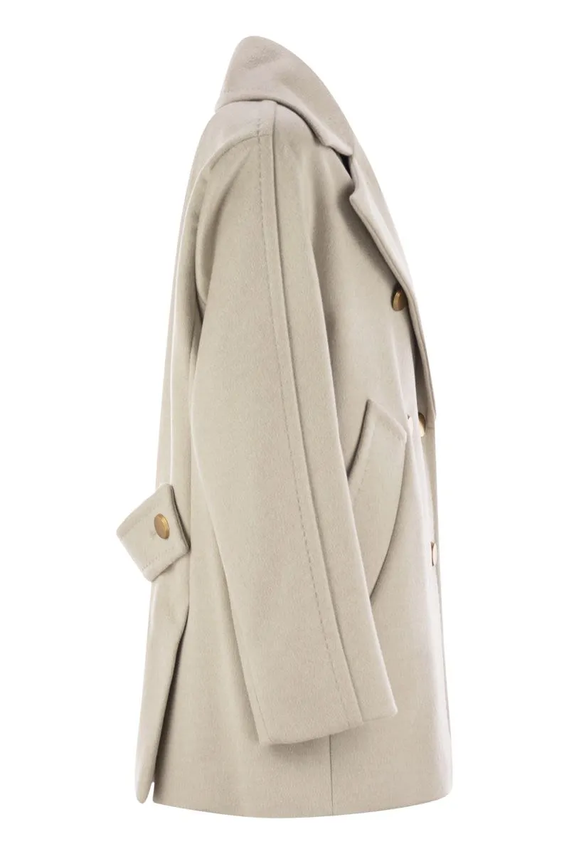 BERTA - DOUBLE CASHMERE CABAN COAT