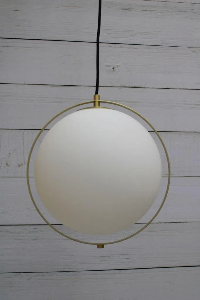 Bonnie Glass Ring Pendant Light