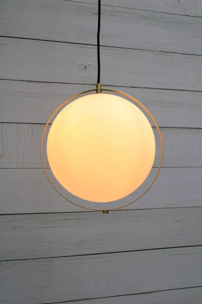 Bonnie Glass Ring Pendant Light