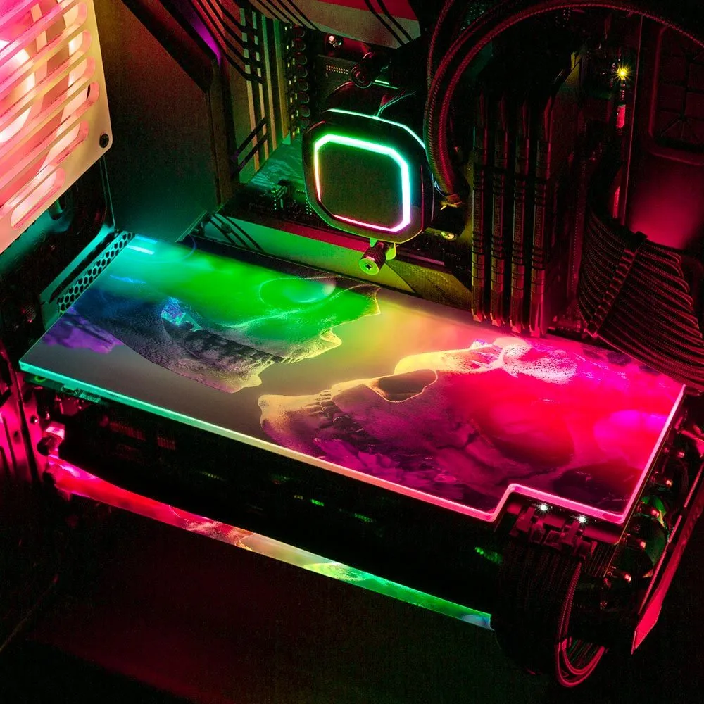 Brain 2 RGB GPU Backplate