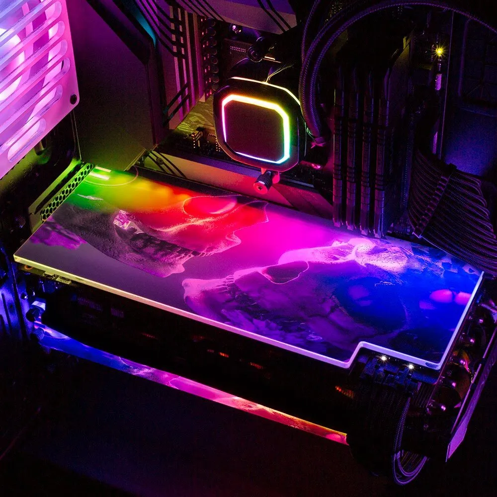 Brain 2 RGB GPU Backplate