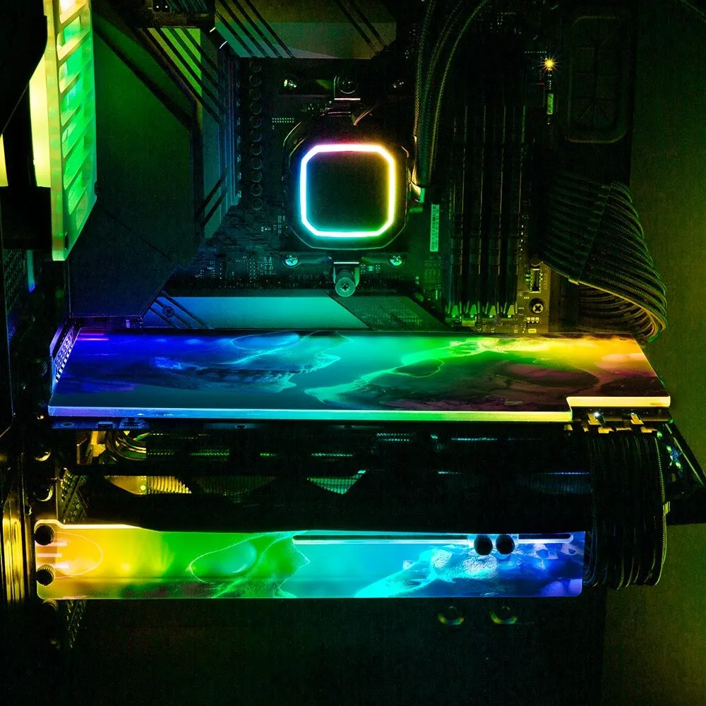 Brain 2 RGB GPU Backplate