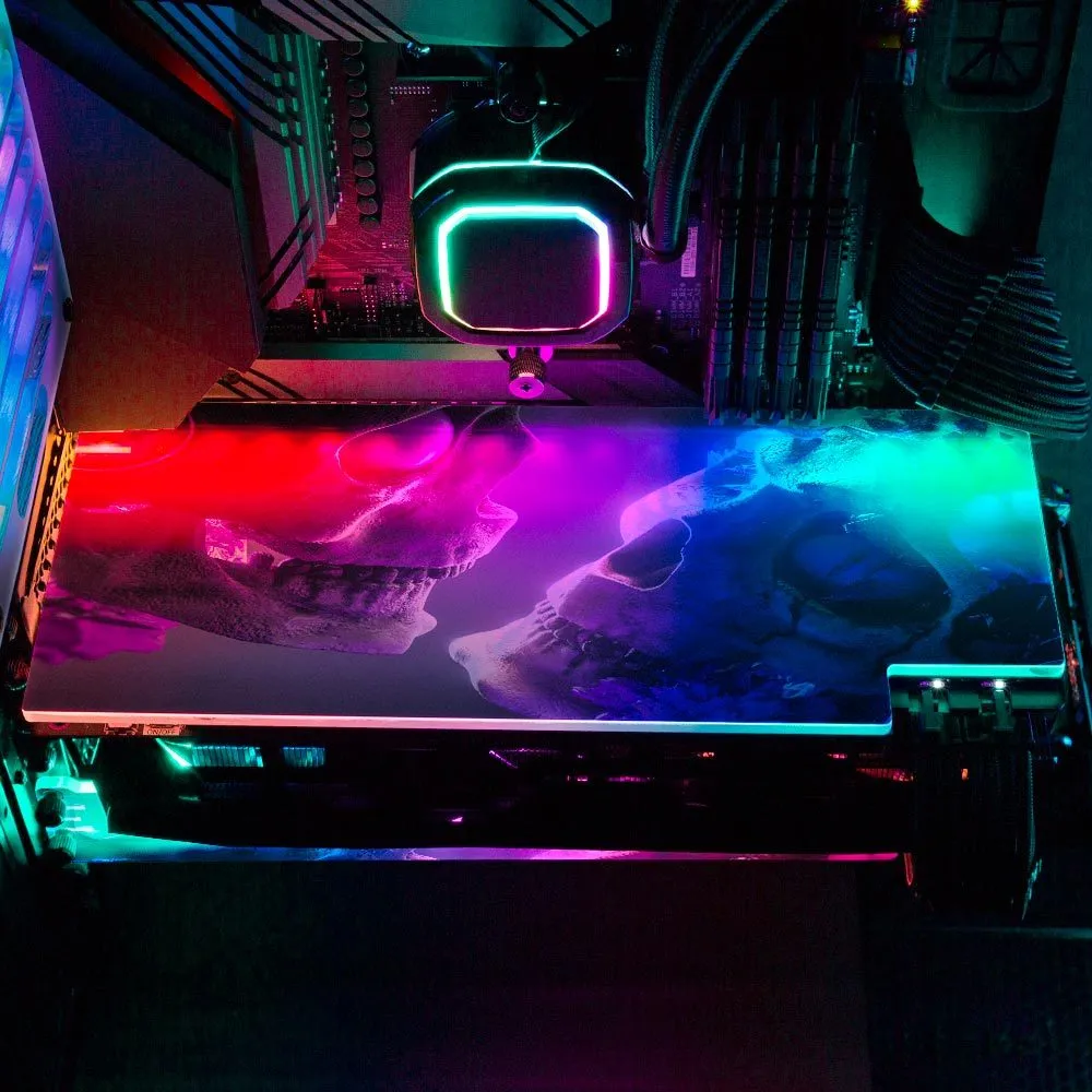 Brain 2 RGB GPU Backplate