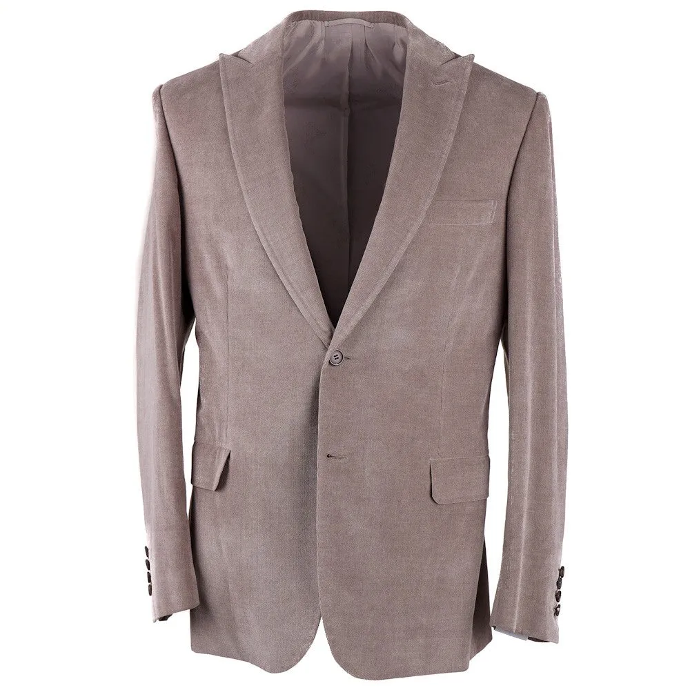 Brioni Cotton-Cashmere Suit with Peak Lapels