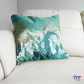 Ciel Beryl Marble Throw Pillowcase