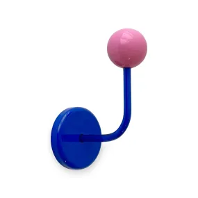 Color Drop Magnet Hook - Blue/ Pink