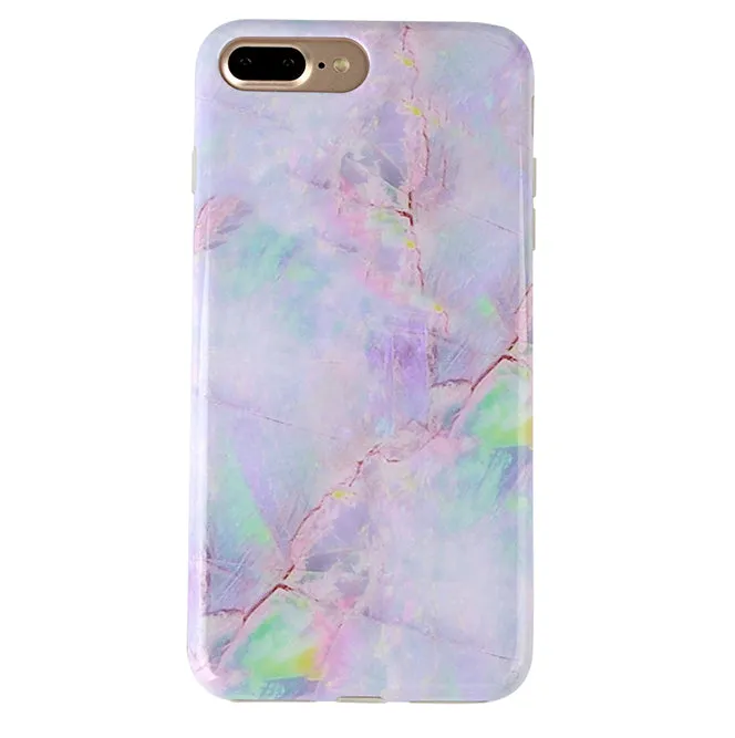 Cotton Candy Marble iPhone Case