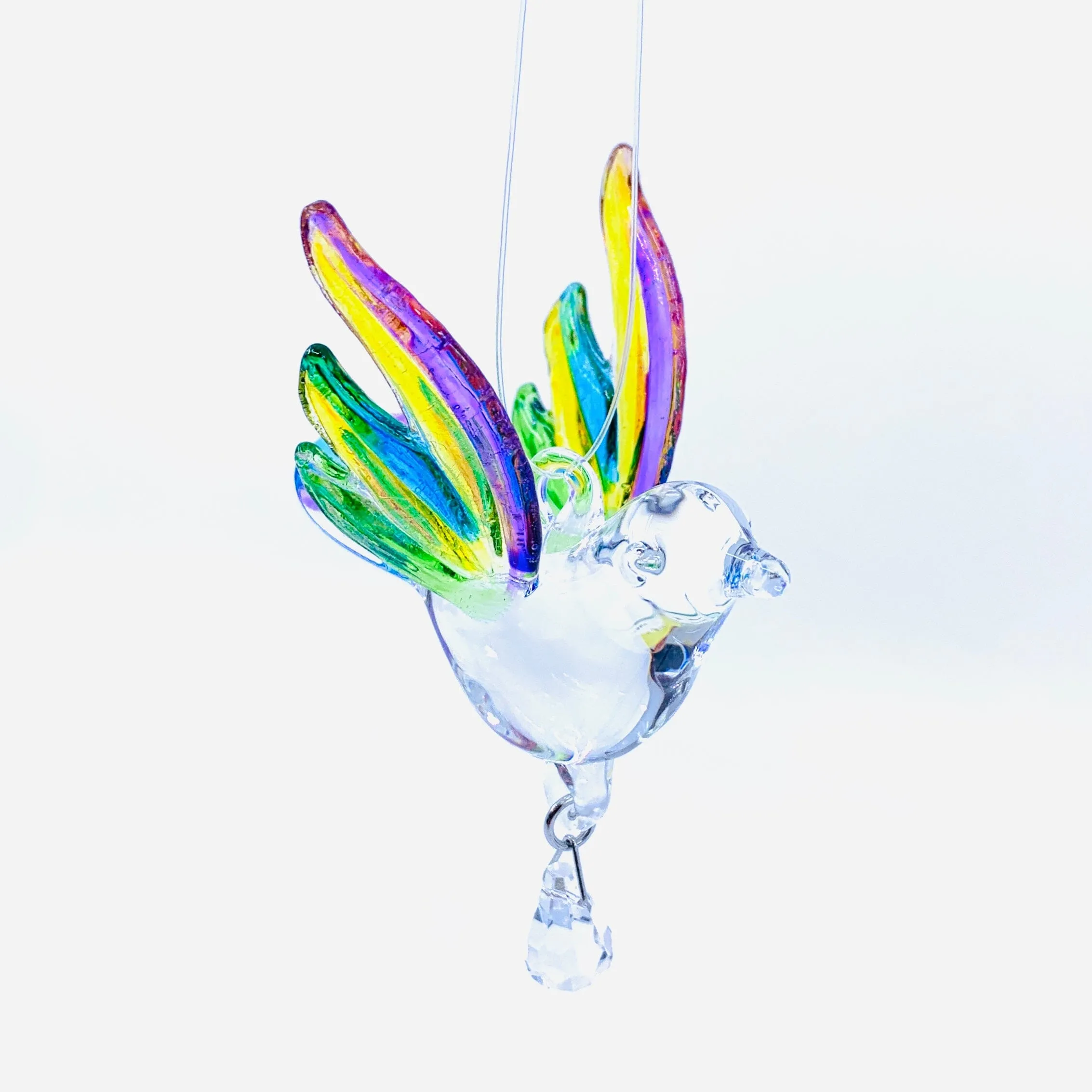 Dazzle Glass Dove, Rainbow 6