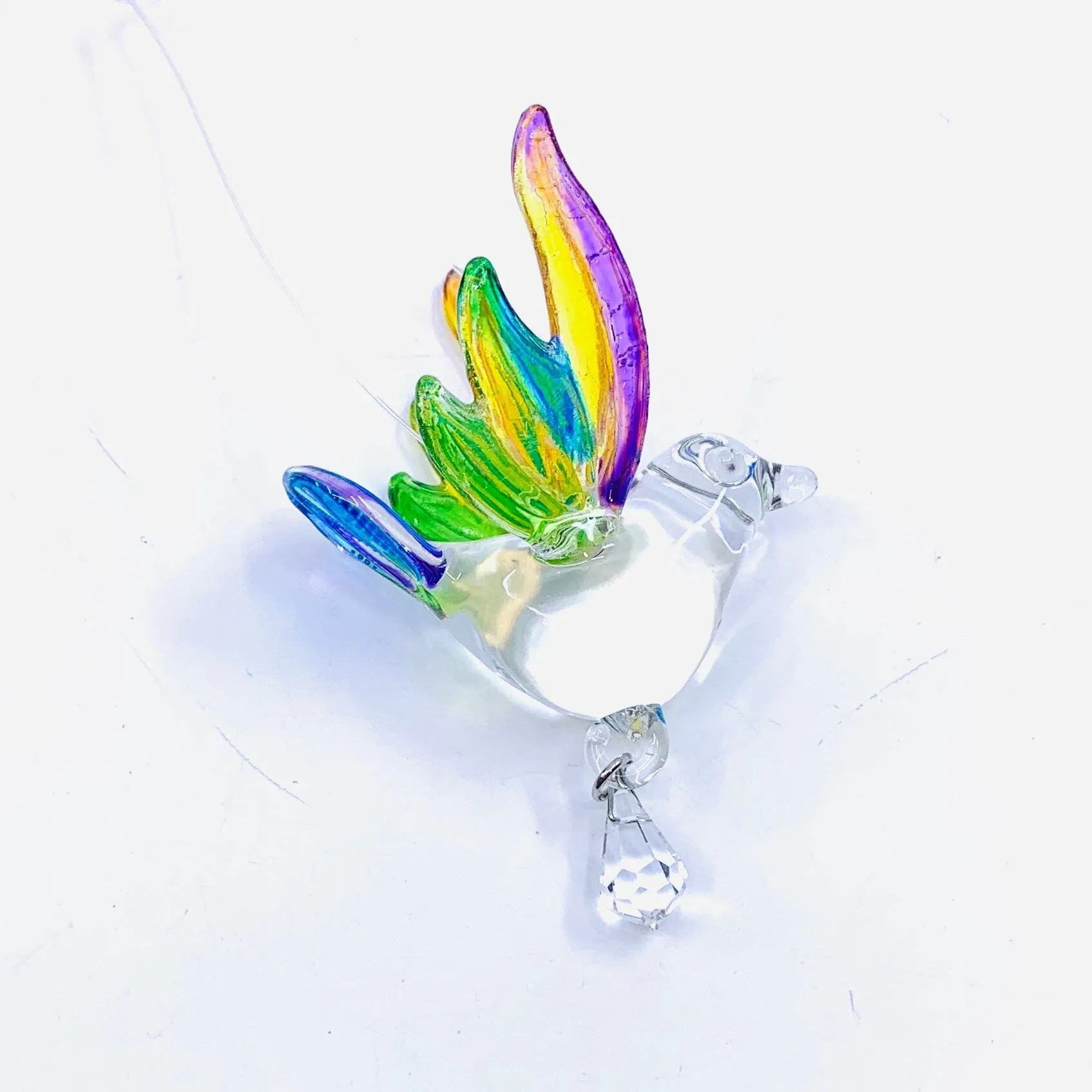 Dazzle Glass Dove, Rainbow 6