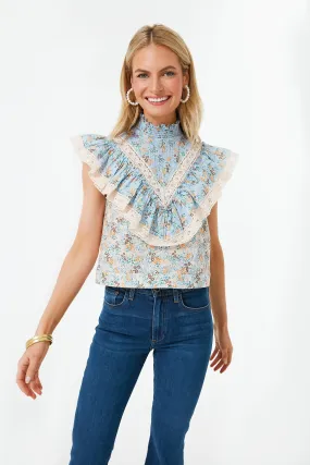 Ditsy Floral Combo Katrina Top