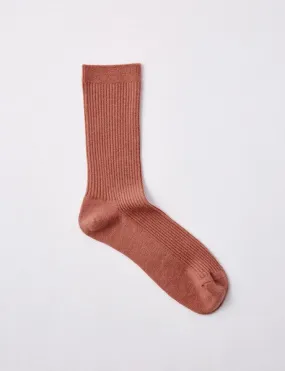 DS - Wool Cashmere Rib Socks