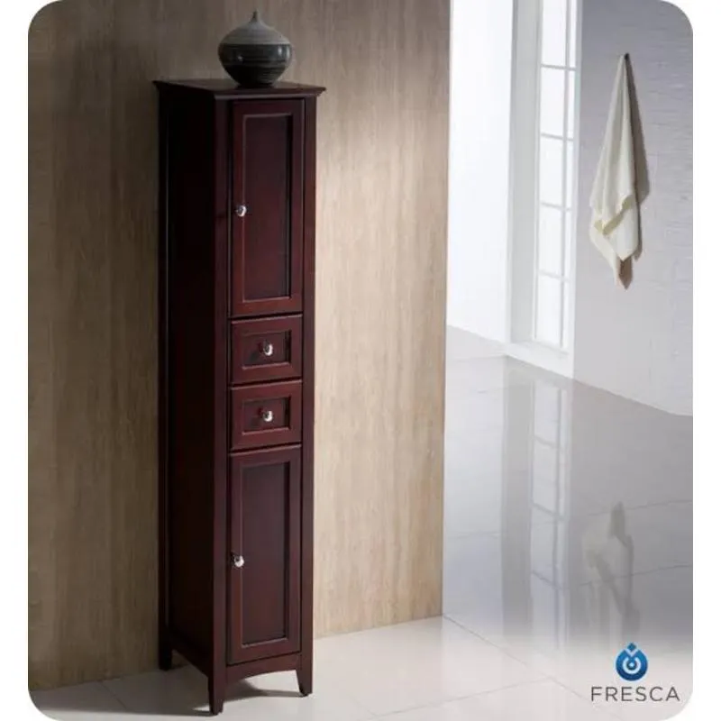 Fresca Oxford 36 Mahogany Traditional Single Bathroom Vanity FVN2036MH