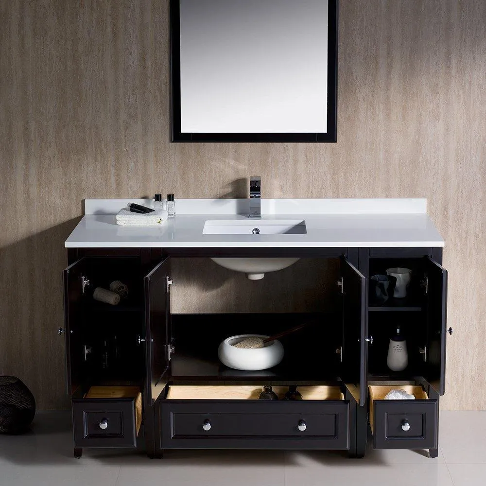 Fresca Oxford 54 Traditional Bathroom Vanity