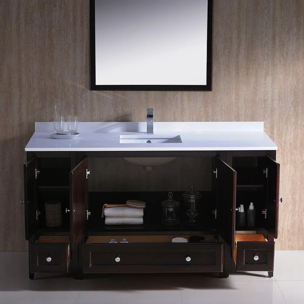 Fresca Oxford 60 Bathroom Vanity