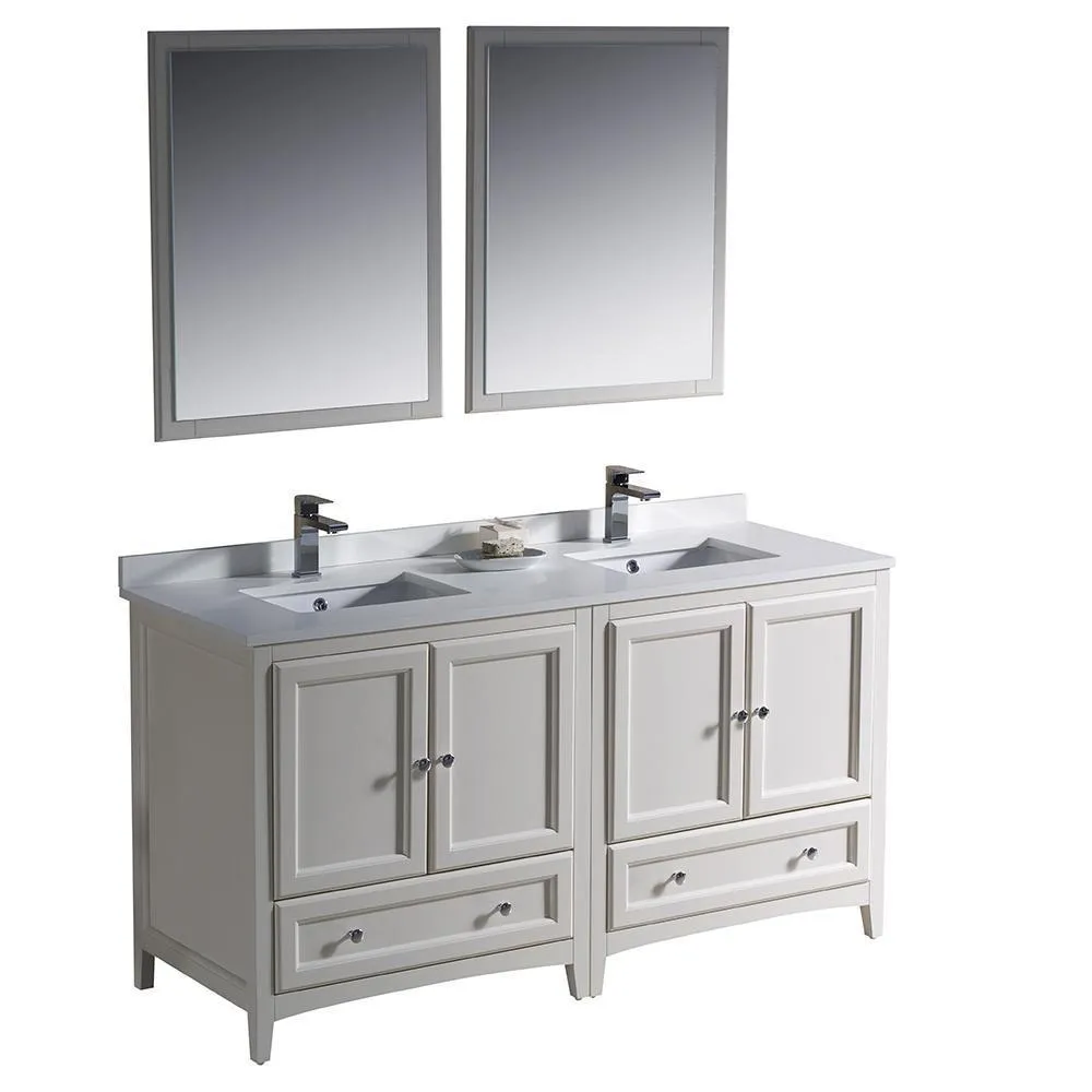 Fresca Oxford 60 Double Sink Vanity