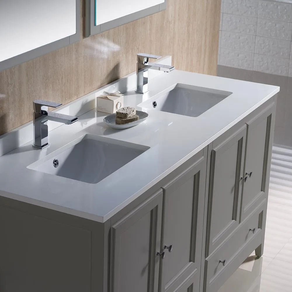 Fresca Oxford 60 Double Sink Vanity