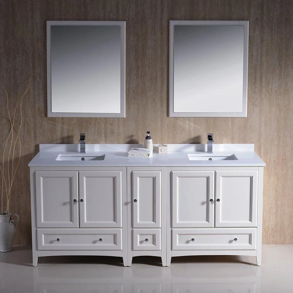 Fresca Oxford 72 Double Sink Vanity