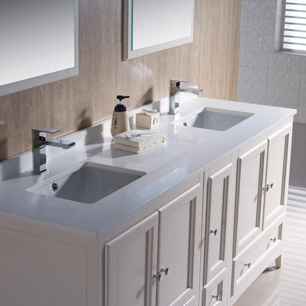 Fresca Oxford 72 Double Sink Vanity