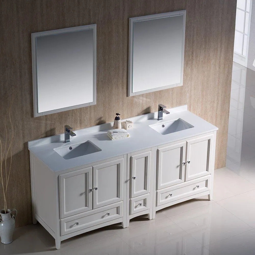 Fresca Oxford 72 Double Sink Vanity