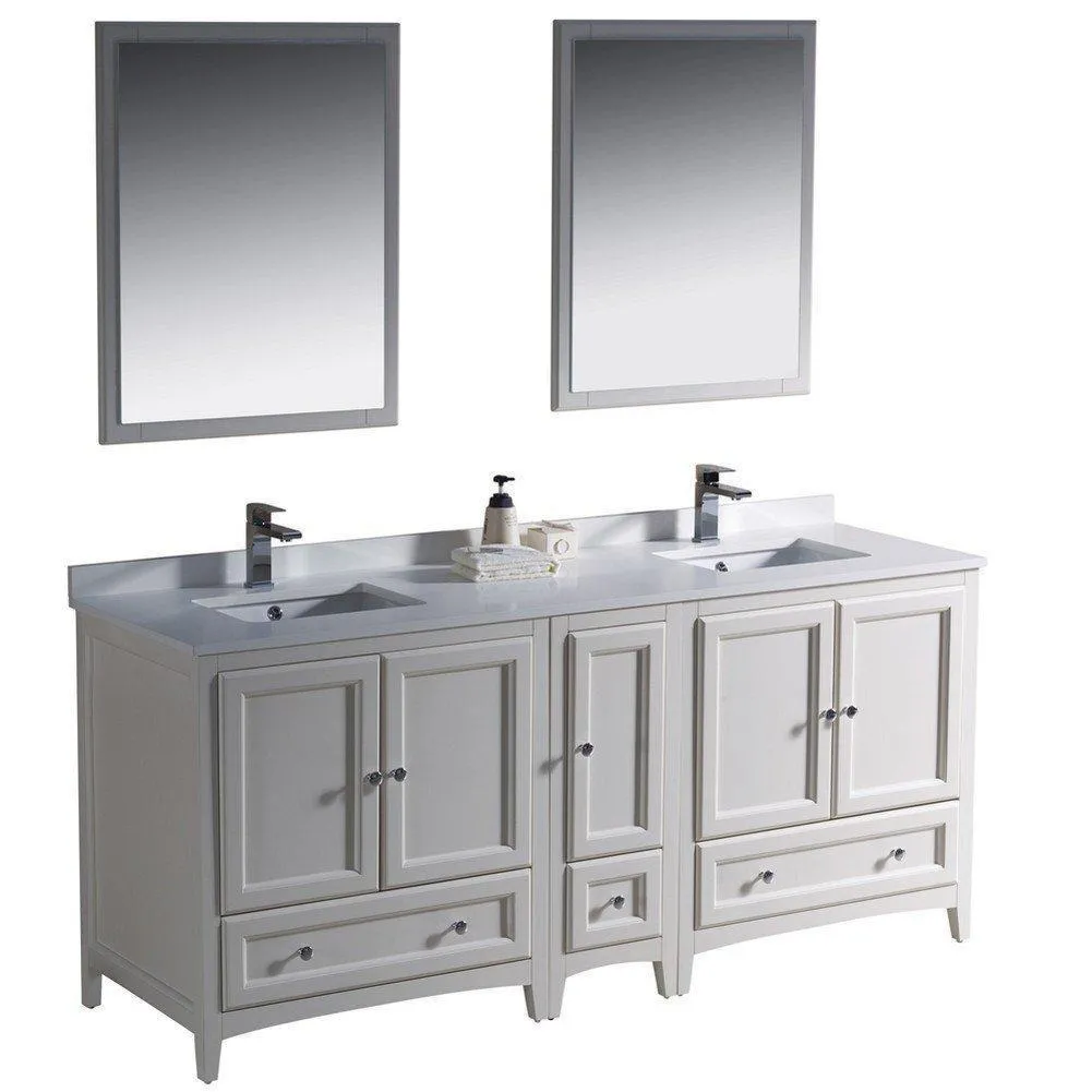 Fresca Oxford 72 Double Sink Vanity