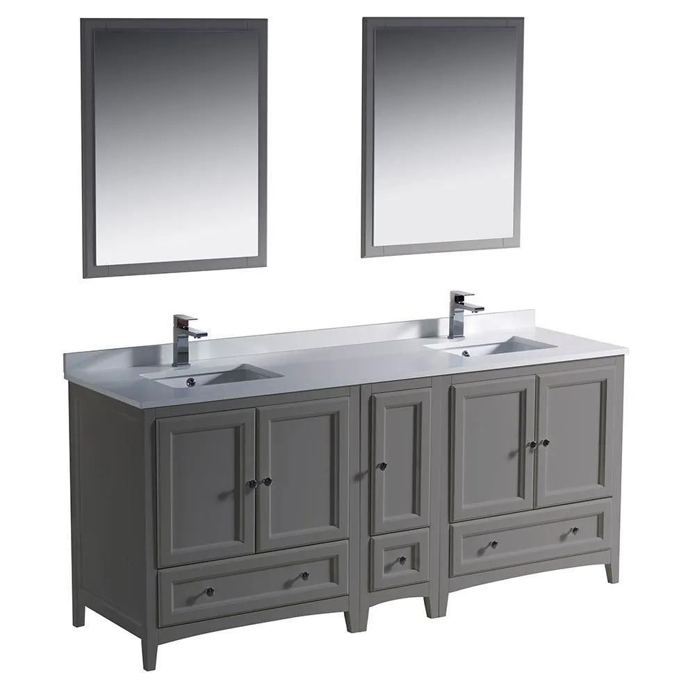 Fresca Oxford 72 Double Sink Vanity