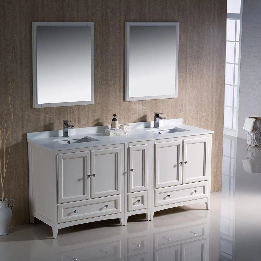 Fresca Oxford 72 Double Sink Vanity