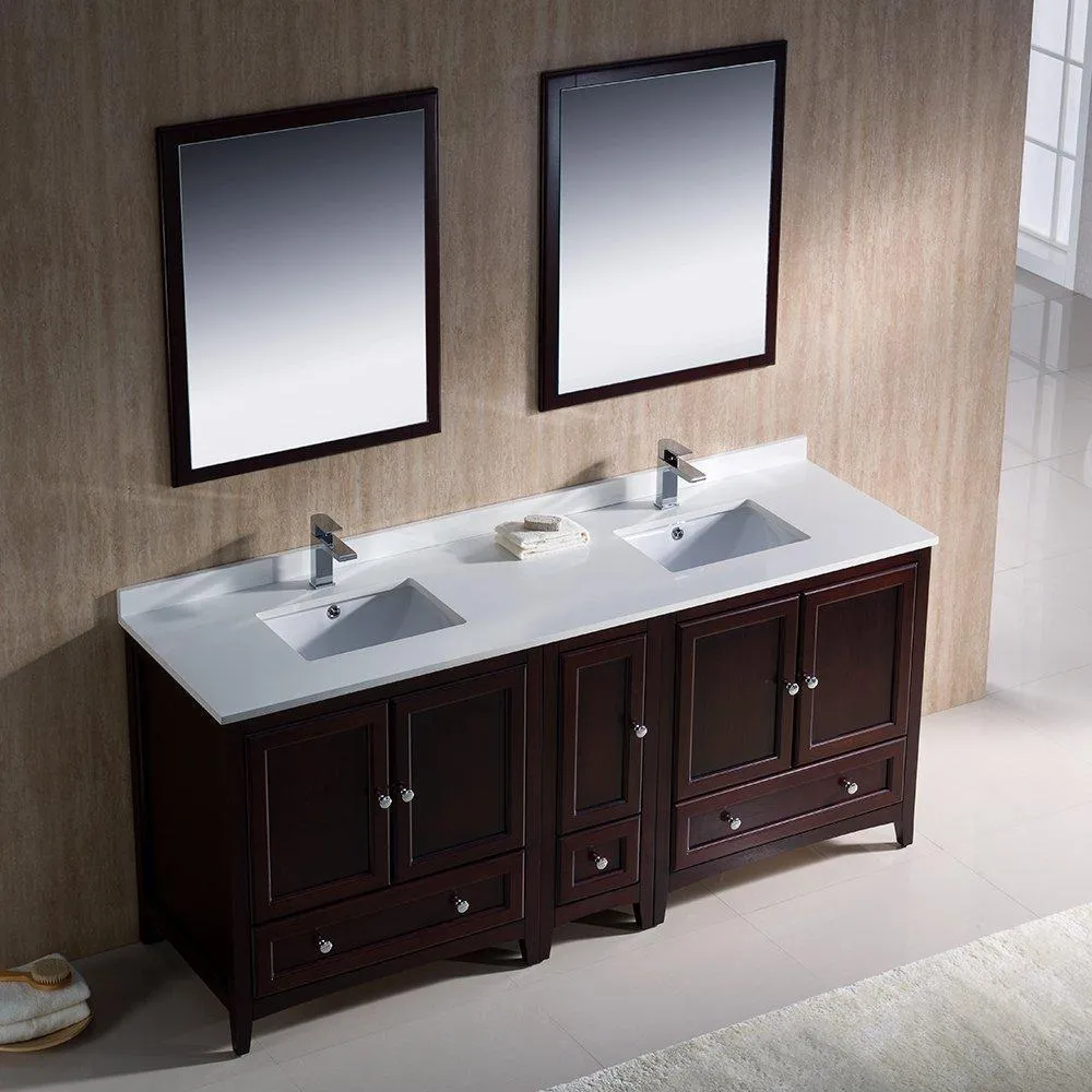 Fresca Oxford 72 Double Sink Vanity