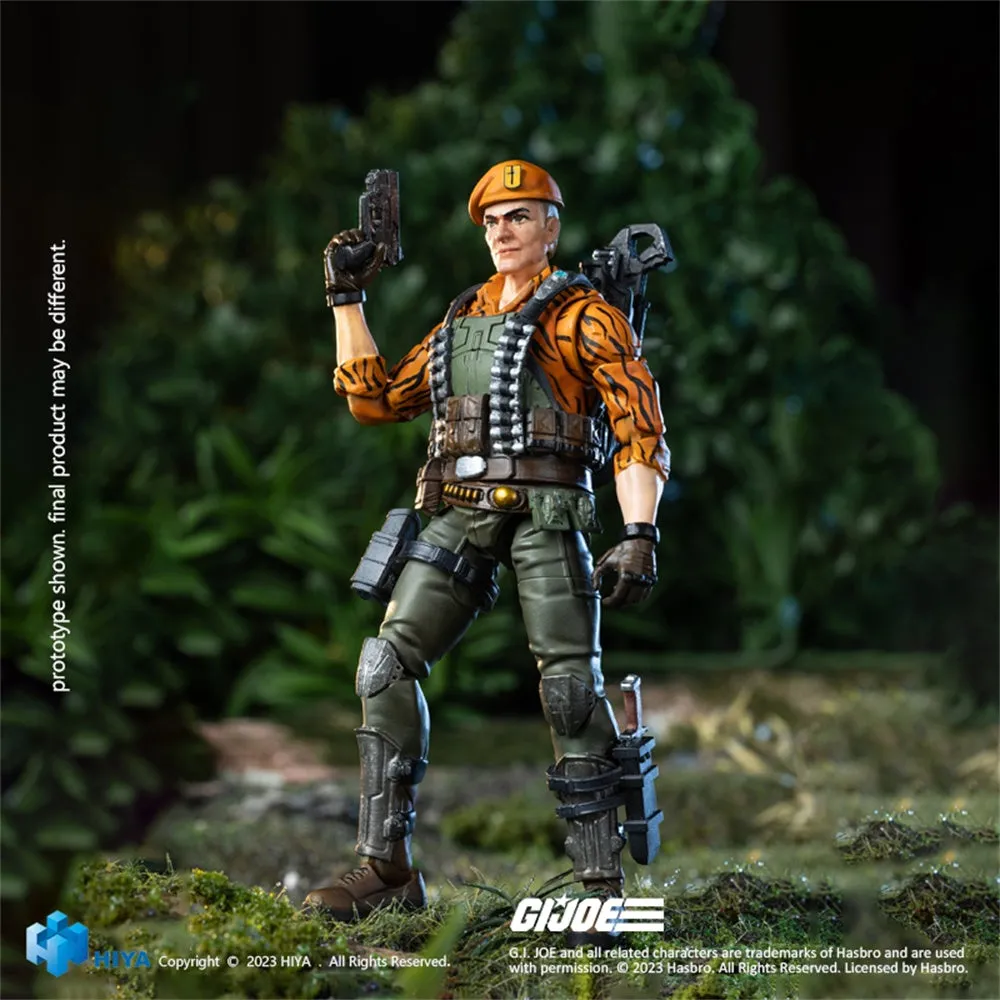 HiPlay HIYA Collectible Figure: GI Joe Special Forces: Tiger Force - Flint, 1:18 Scale Miniature Male Ation Figurine EMG0296