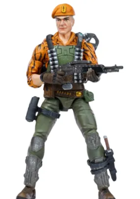 HiPlay HIYA Collectible Figure: GI Joe Special Forces: Tiger Force - Flint, 1:18 Scale Miniature Male Ation Figurine EMG0296