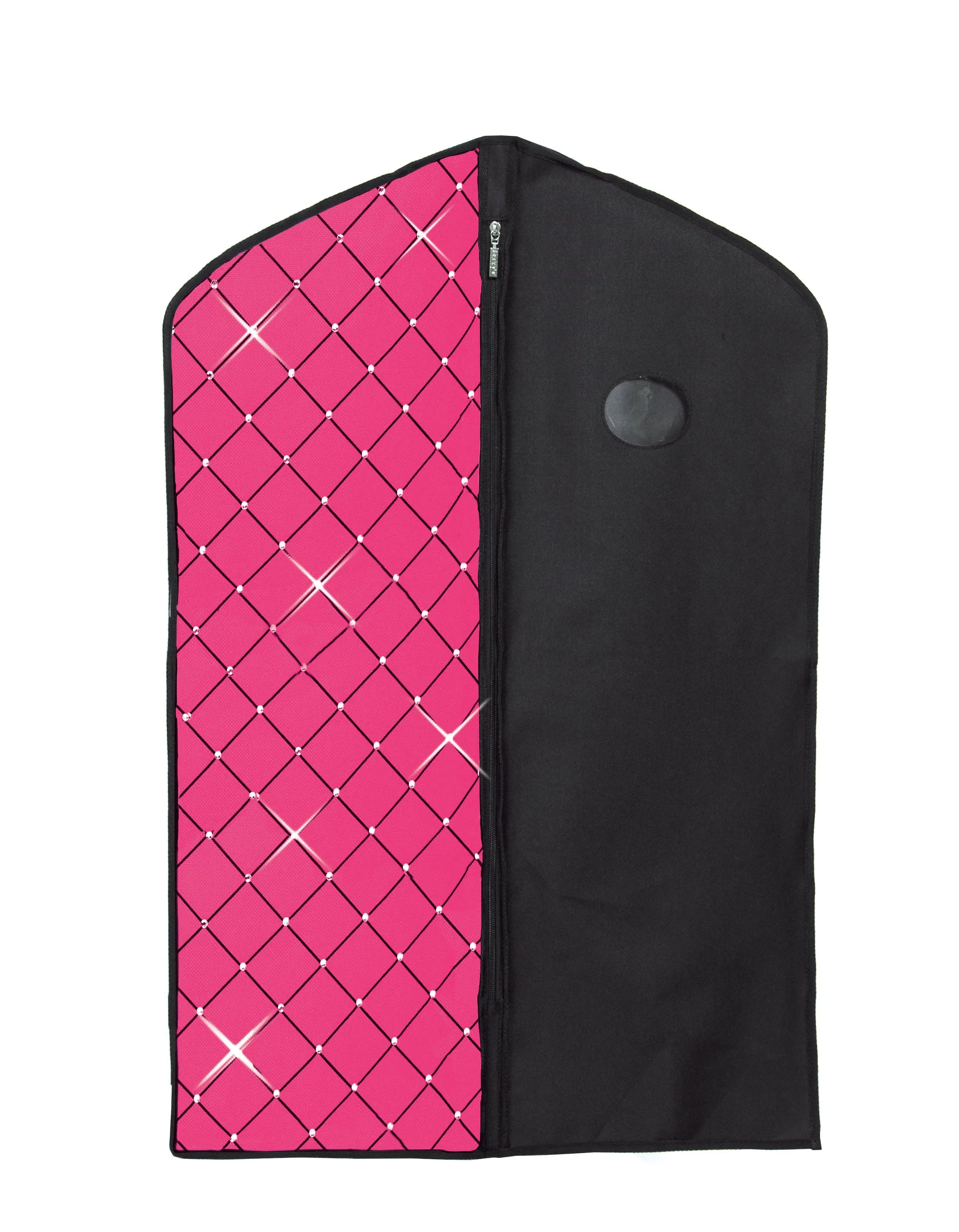 Jerry's 5044 Diamond Crystal Garment Bag, Pink