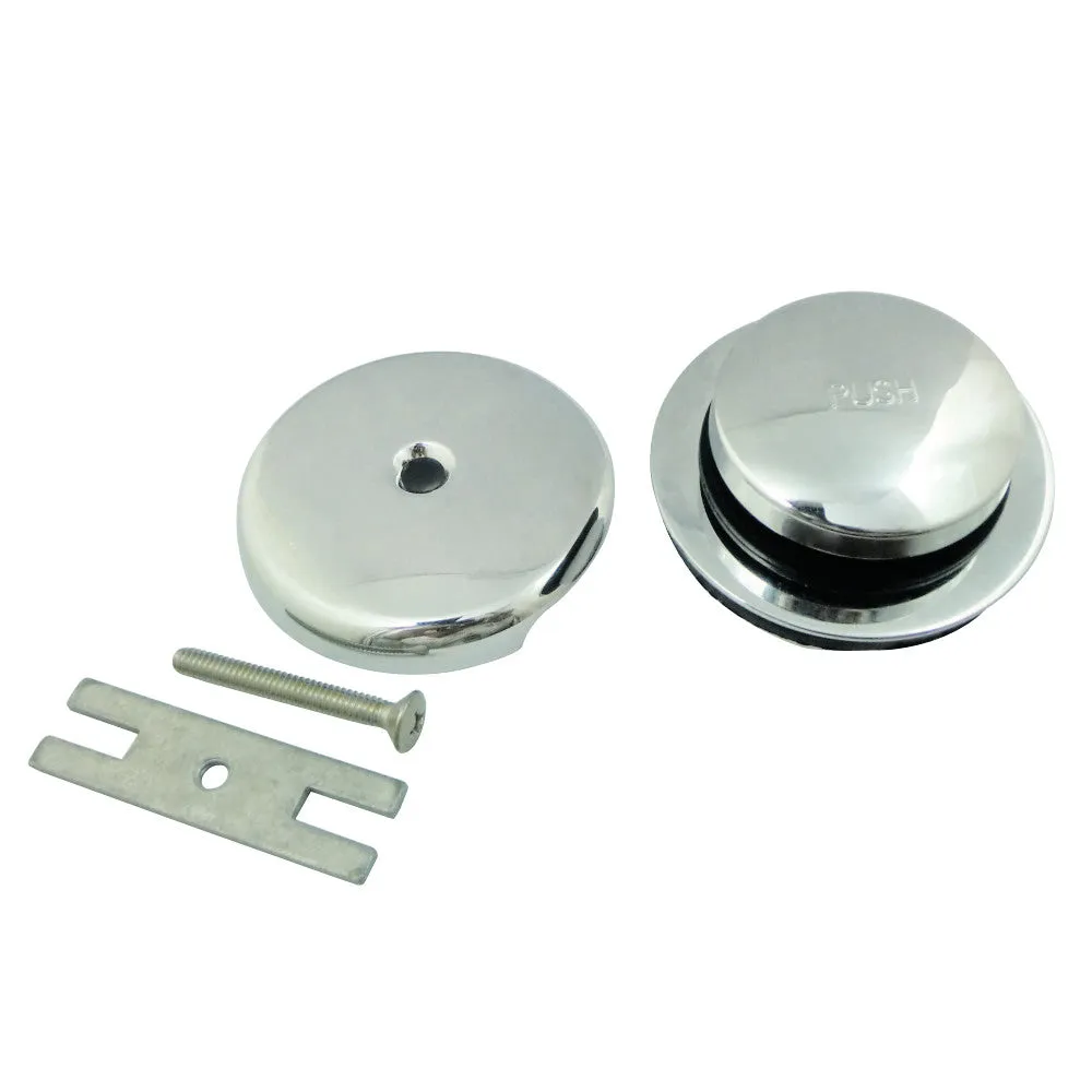 Kingston Brass DTT5302A3 Easy Touch Toe-Tap Tub Drain Kit,